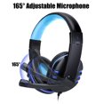 thumbnail image 4 of TSV Gaming Headset Fit for PS5 PS4 PC Xbox Nintendo Switch, USB + 3.5mm Wired Headphones with Microphone, Stereo Surround Sound, Noise Canceling Over-Ear Headphones Fit for Laptops Tablets Phones, 4 of 8