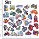 thumbnail image 5 of 38 piezas de pegatinas de tela de coche JM bordado por computadora accesorios de ropa para niños, 5 of 5