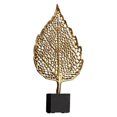 thumbnail image 1 of Resina Escultura Estatua Figuras de Adornos de decoración El 155x12x33cm Sunnimix Estatua de la hoja, 1 of 7