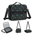 thumbnail image 5 of Game Controller Black Pattern Insulated Lunch Bag with Shoulder Strap and Bottle Holder,Bento School Lunch Bag Box,11x9.5x3.5 Inches, 5 of 5