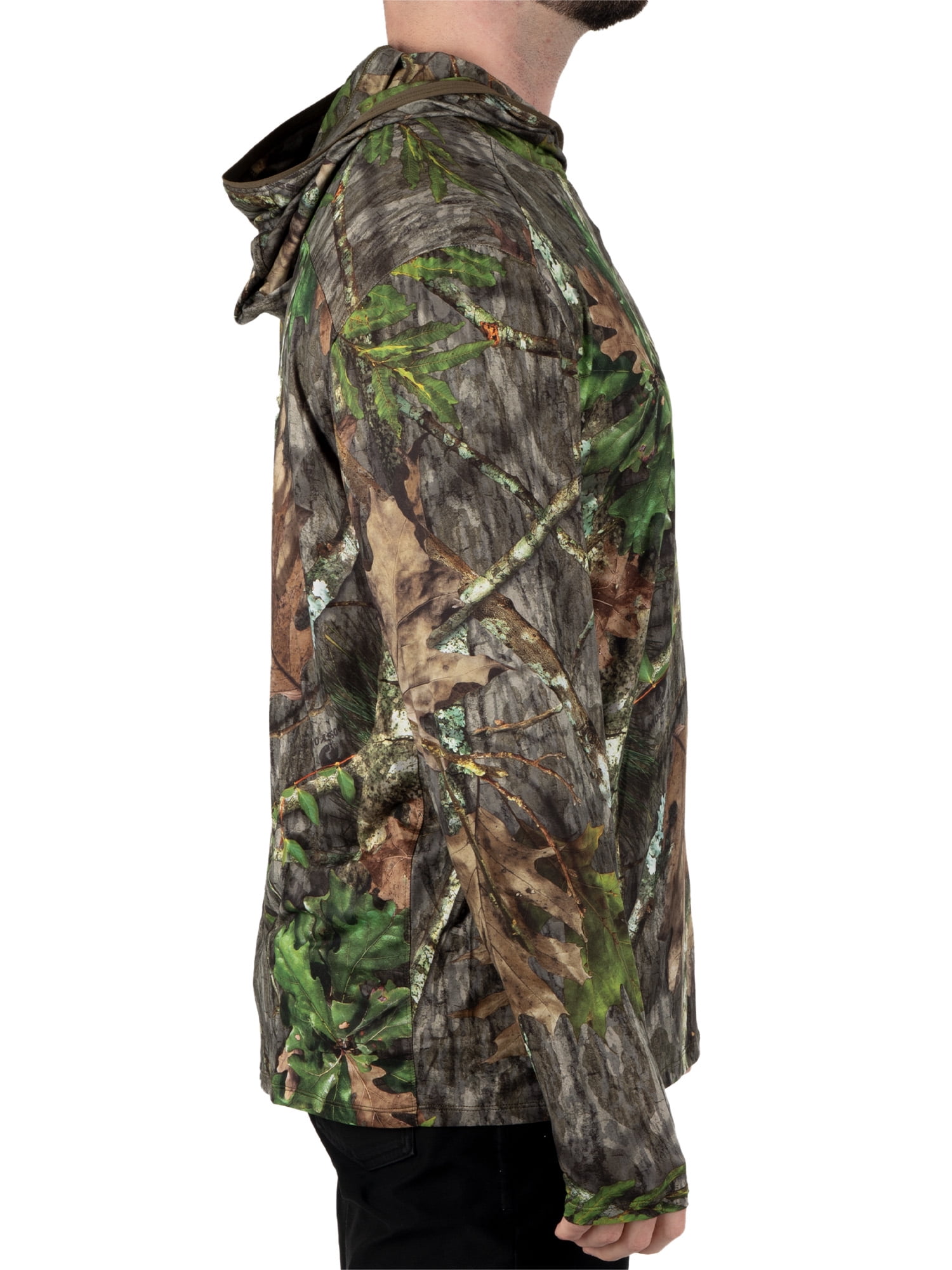 Mossy Oak Men's Long Sleeve Performance Hunting Hoodie, S-3XL