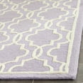 thumbnail image 4 of SAFAVIEH Cambridge Kyle Geometric Wool Area Rug, Lavender/Ivory, 4' x 6', 4 of 8