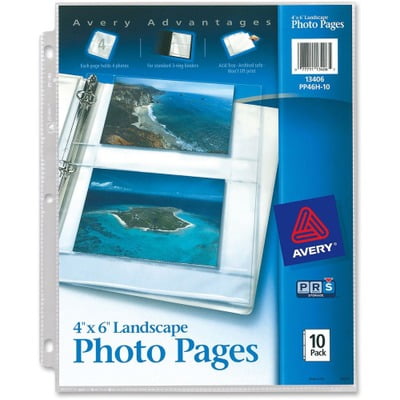 Avery Horizontal Photo Pages AVE13406
