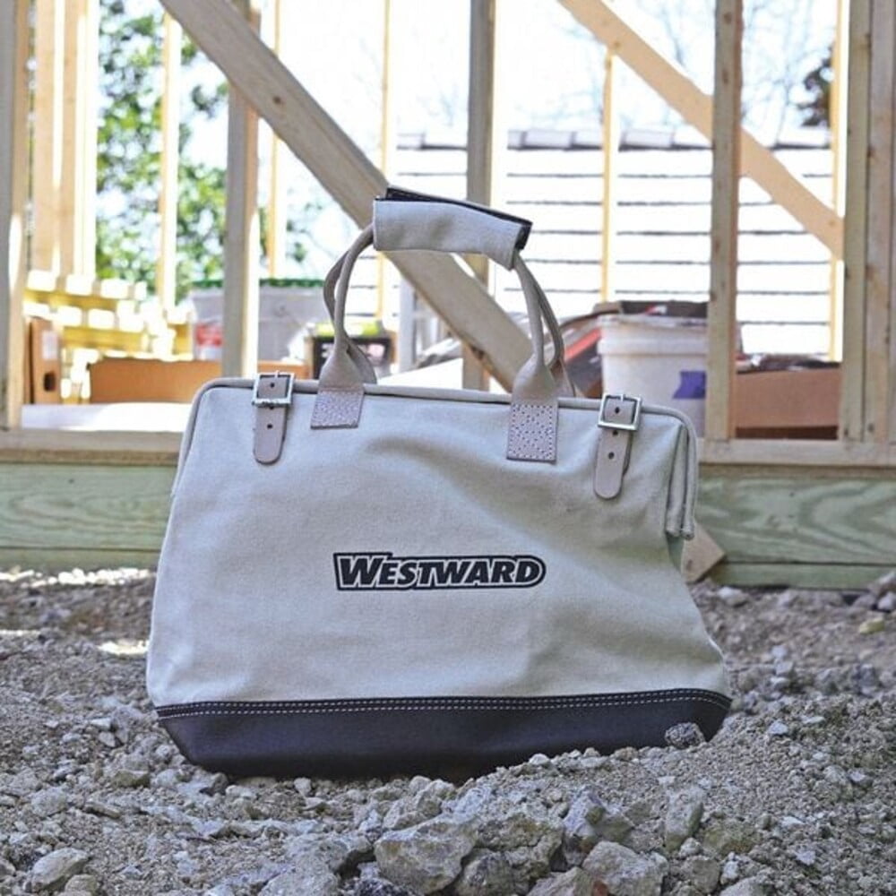 Westward Tool Bag, Tan, Canvas, 1 Pockets 53JW33