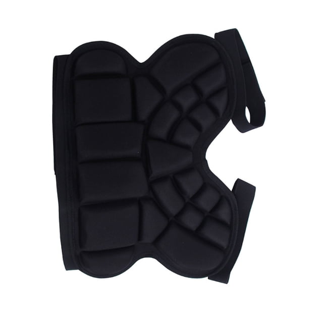 Sonducket Almohadilla protectora gruesa para patineta, patinaje sobre ruedas, para nieve, ajustable, para niños, con función de absorción de Ropa Deportiva, Zapatos Negro S