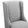 thumbnail image 2 of Modway Baron Tabouret Tissu Rembourré Set de 2, Gris Clair, 2 of 2