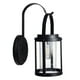 thumbnail image 2 of Luces de exterior tipo farol, luces colgantes inalámbricas con kit de montaje en pared para jardín, porche, valla (1 paquete), luz solar, 2 of 9