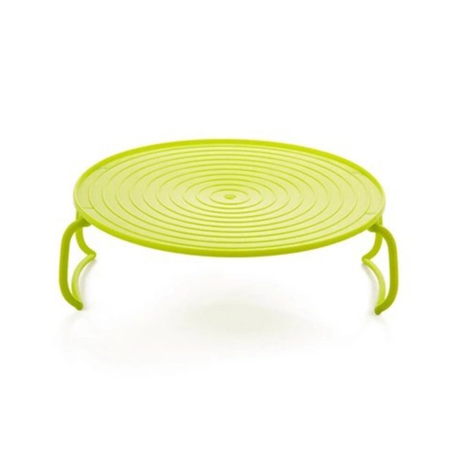 CAROOTU Microwave Rack Tray Multifunctional Heating Layered Steaming Rack Cooking Equipment Accessories For Kitchen