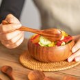 thumbnail image 4 of 1 Set Wooden Remen Bowl Practical Rice Bowl Noodle Bowl Children Bowl Set, 4 of 8
