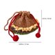 thumbnail image 3 of Knitted Cell Phone Bag Crochet Storage Bag for Women Daily Use Assorted Handmade Woven Bag 1Pack, 3 of 4