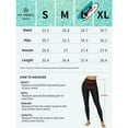 thumbnail image 2 of Alove Womens High Waisted Swimming Pants Swimming Trunks Solid Color Swim Pants Long Swim Leggings Board Shorts, 2 of 7