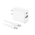 thumbnail image 2 of Cargador de doble puerto 20W 1HORA Tipo USB+Tipo C, 2 of 5