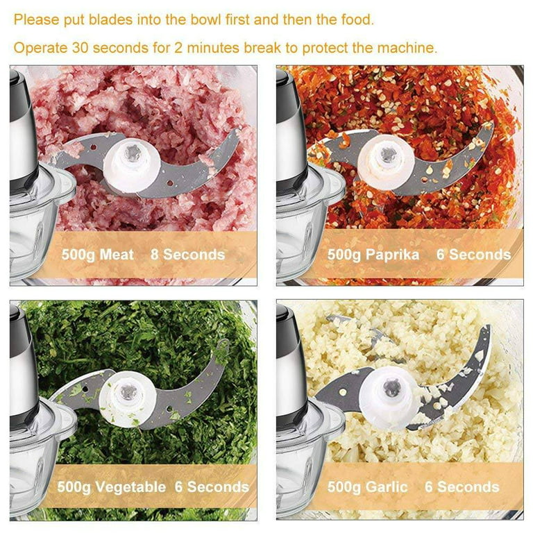 Generic Nut Chopper Handheld Food Shredder Mincer Blender For Household  Gray @ Best Price Online