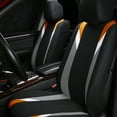 thumbnail image 3 of FH Group Premium Modernistic Universal Seat Covers Fit For Car Truck SUV Van - Orange Front Seats, 3 of 7