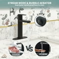 thumbnail image 2 of CASAINC Single Handle Kitchen Faucet with Pull Out Sprayer, Deck Mounted, Matte Black, 2 of 4