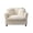 White, variant on Tulib 46.5" Accent Chair, Corduroy Reading Chair with Pillows, Modern Arm Chair for Living Room Bedroom Office and Apartment, White