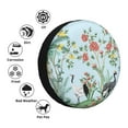 thumbnail image 5 of Balery Chinoiserie Floral Palm Treetire Cover Waterproof Dust-Proof, Universal Spare Wheel Tire Cover For Trailer, Rv, Suv Truck And Vehicle Camper Accessories-17 Inch, 5 of 9