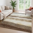 thumbnail image 6 of Addison Rugs Mayfield Premium Machine Washable Transitional Stripes Brown Rectangle Rug, 10' x 14', 6 of 6