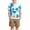 Z12-Blue, variant on YUEHUA Toddler Boys Play Clothes Set 2-Piece Outfit with Cool Graphic Tee and Shorts Soft Breathable Cotton for Summer,Size 3-4 Years