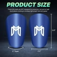 thumbnail image 2 of MiniGuards - Mini Shin Guards for Soccer Players - Tiny Shin Pads for Men, Women, Teens - Miniature Shin Guards 3.9 x 2.4 inch - Perfect for High Level Soccer Athletes (Blue), 2 of 8