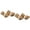 Beige, variant on Pet Life ® 'Duggz' 3M Insulated Winter Fashion Dog Shoes Booties - Set of 4 - X-Small