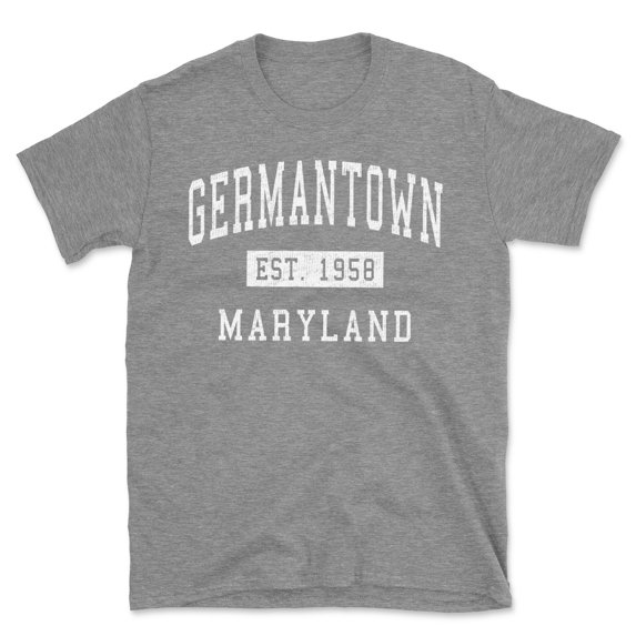 Germantown Maryland Classic Established Men's Cotton T-Shirt