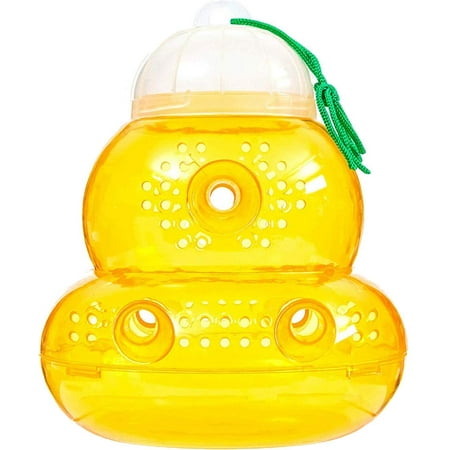 BeLü Wasp/Bee Traps Jar, Hornet/Yellow Jacket Trap, Reusable