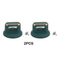 thumbnail image 4 of Transemion 2pieces Practical High-temperature Resistant Glass Lid Handle Sturdy Accessory For Cooking Green, 4 of 6