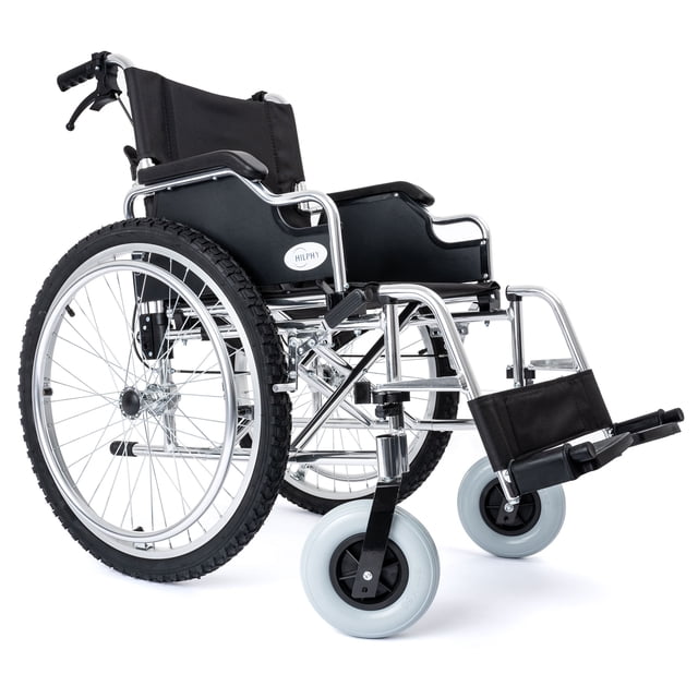 Silla De Ruedas HILPHY MEDICAL Todo Terreno De Aluminio Ultraligera y Super Resistente