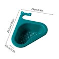thumbnail image 2 of Multifunctional Hanging Filter Basket | Over-Sink Strainer & Colander | Food-Grade Kitchen Storage Rack | 26.7 X 24 X 8.2Cm | Multiple Colors Available, 2 of 2