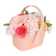 thumbnail image 3 of Bouquet de flores de jabón, canasta de flores, regalo, decoración de la oficina en el hogar adorno decorativo artificial para cumpleaños Día de Acción, 3 of 8