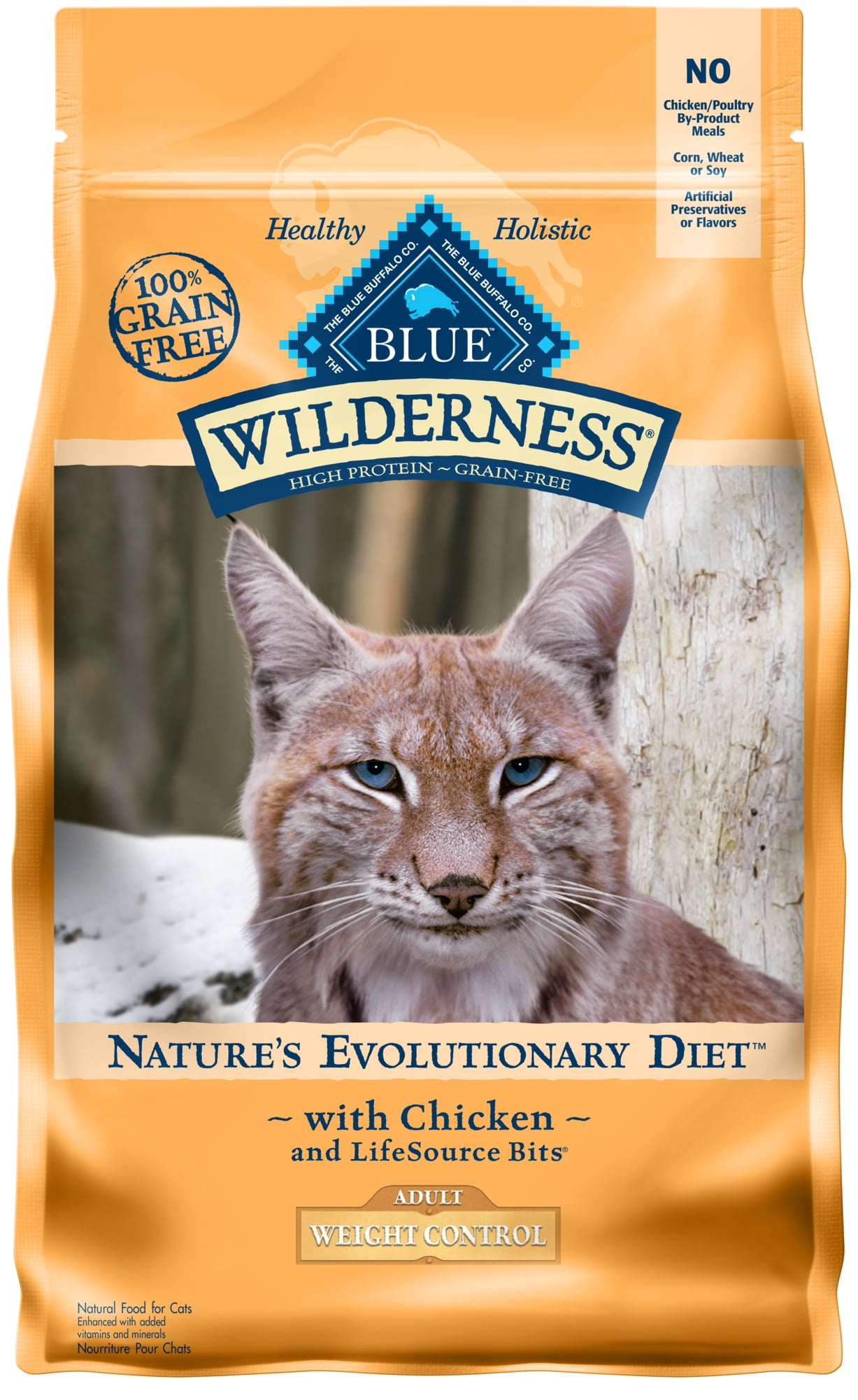 Blue Buffalo Wilderness High Protein Grain Free, Natural Adult Weight