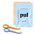 thumbnail image 1 of Clear Aligner Removal PUL Tool for Invisalign Removable Braces & Trays | Compatible with Removable Braces, Aligners, Retainers, & Dentures | Hygienic, Durable, Compact | By The Pultool (Orange + Blue), 1 of 4