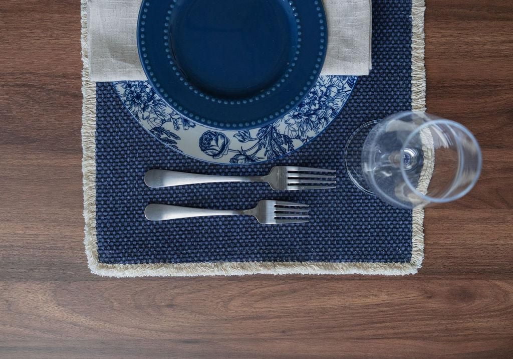 Fabstyles 100% Cotton Bali Table Runner - Everyday Machine Washable, Heavyweight 14 x 72-Inch Table Runner for Dining, Kitchen, and Outdoor Tables