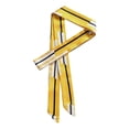 thumbnail image 1 of INSPIRE CHIC Foulards à Rayures Fines pour Femmes, Longues et Étroites, Jaunes, 1 of 5