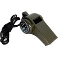 thumbnail image 2 of Emergency Survival Whistle 2 Pack, 3 In 1 Whistle With Compass And Thermometer, Outdoor Hiking, Camping, Fishing, 2 of 5