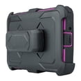 thumbnail image 4 of LG K10 Case, LG Premier LTE Case, Triple Protection 3-1 [Built in Screen Protector] Heavy Duty Holster Shell Combo Case for LG K10 - Purple, 4 of 4