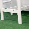 thumbnail image 3 of White Square Bar Table, 3 of 4