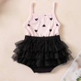thumbnail image 4 of Gunia Toddler Boy Girl Outfit Tutu Dress With Headband Cute Bodysuit Clothes Set Light Pink 0.5-1 Years, 4 of 6