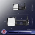thumbnail image 6 of Brock Power Towing Mirror for 2007-2021 Tundra Extendable Turn Signal Indicator Heated Right, 6 of 10