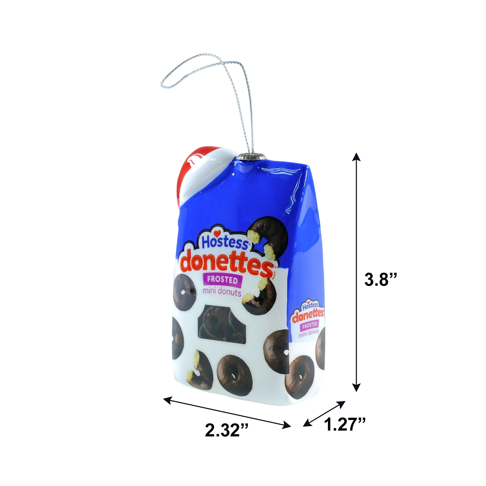 Hostess Donettes Frosted Donuts Christmas Tree Ornament