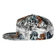 thumbnail image 3 of Gaeub Four Running Horses Flat Bill Snapback Hats Baseball Caps with Adjustable for Running Workouts and Outdoor Activities, 3 of 9