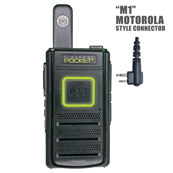 Klein Pocket  UHF Two-Way Radio with 16 Channels and M1 Connector