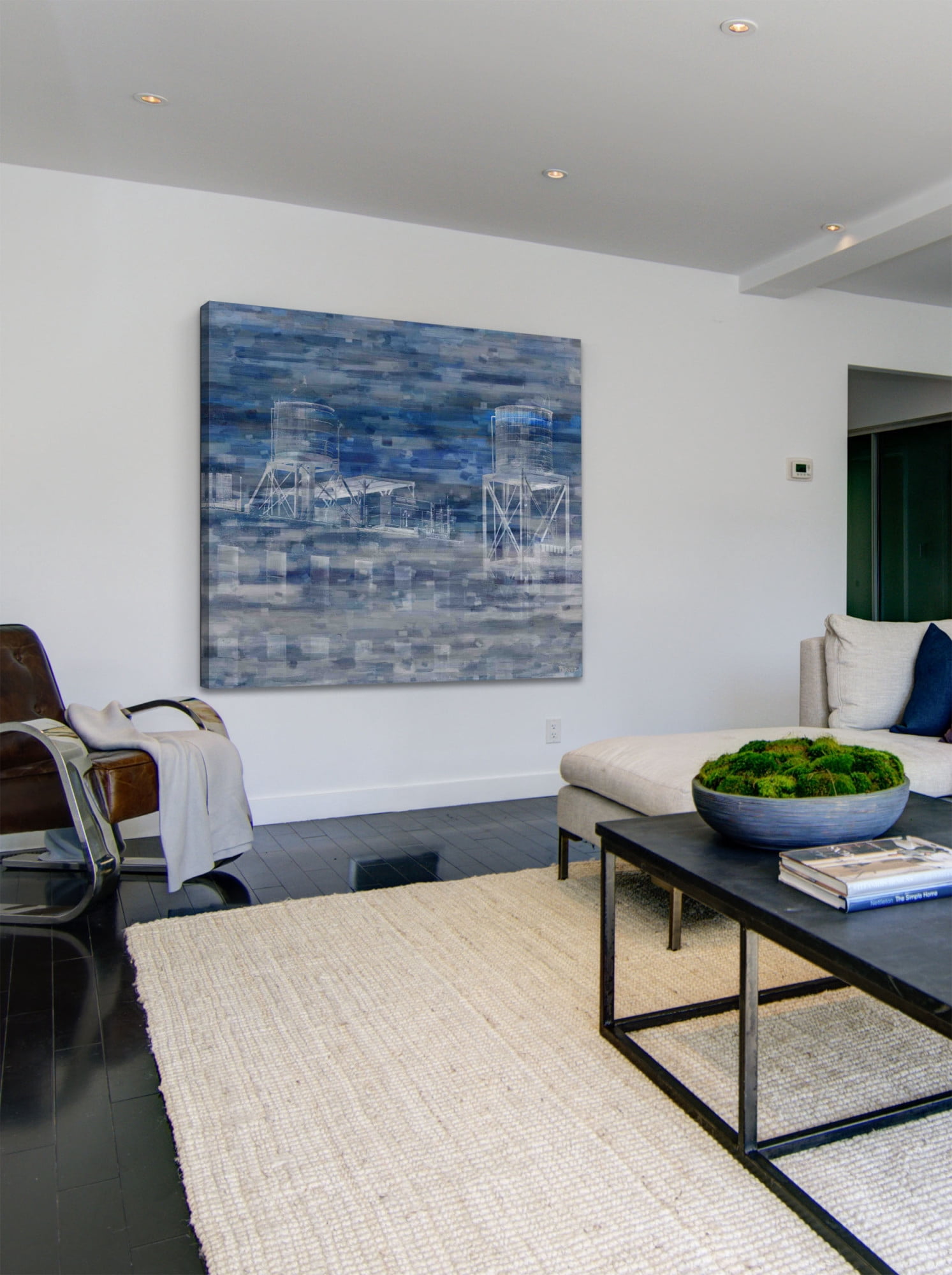 Parvez Taj "Industrial NYC" Print on Canvas