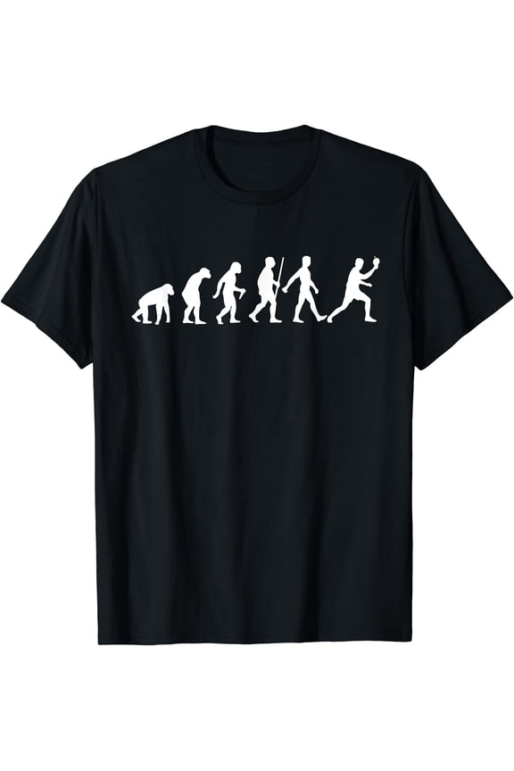 Funny Ping Pong Gift Men Women Table Tennis Player Evolution T-Shirt