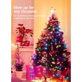thumbnail image 3 of USB Fairy Lights Plug in, 33ft 100 LED Twinkle String Lights with Remote and Timer, Waterproof 8 Modes Starry Lights for Indoor Wreath DIY Party Wedding Christmas Decoration, Pink & Multicolor, 3 of 17