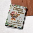 thumbnail image 5 of Rhodesian Ridgeback Mom Like a Normal Mom Except Much Cooler Happy Mother's Day Travel Passport Wallet Ridgebacks Dog Lover Gifts PU Leather Passport Holder Cover - 02004, 5 of 5