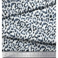 thumbnail image 2 of Soimoi Rayon Crepe Fabric Leopard Animal Skin Print Fabric by Yard 46 Inch Wide, 2 of 3