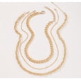 thumbnail image 4 of Faux 18K Gold Rope Chain Necklace, Fake Gold Rope Necklace, Not Real Gold Chain , Jewelry Wear Alone or with Pendant, 4 of 5
