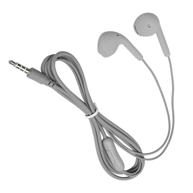 Ergonomic Small Lightweight Wired Earphone, HiFi Sound, 3.5mm Interface, Hands Free Calls, Durable ABS Material